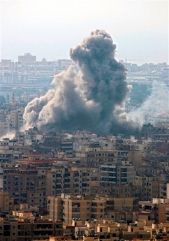 Israel strikes Beirut
