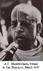 Srila Prabhupada in San Francisco, 1967