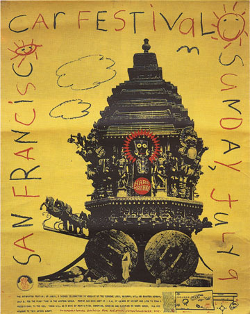 San Francisco Rathayatra Poster 1967