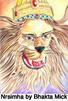 Sri Nrsimha by Bhakta Mick