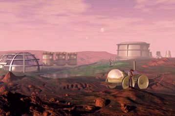 Mars colony