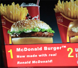 mcdonalds burger