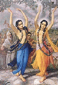 Sri Guru and Gauranga